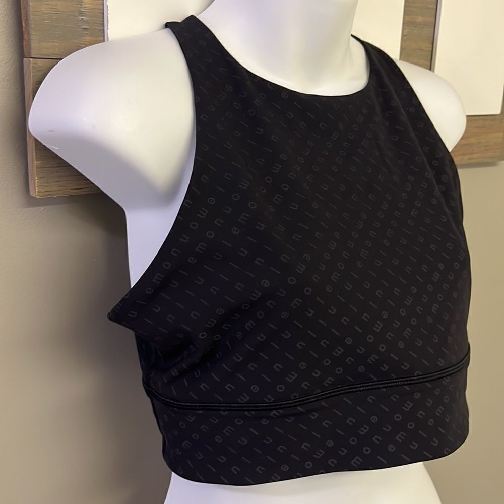 Lululemon Black Energy HighNeck Long Line w/ Lululemon Design & Razorback Bra-12 - Picture 5 of 16